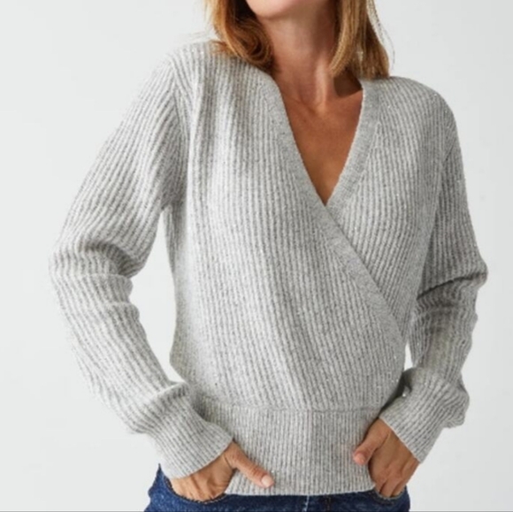 Michael Stars Sweaters - Michael Stars ,NWT, Laurel Surplice Sequins Sweater,XSP